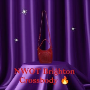 Omg this beautiful Crimson luxury Brighton is everything, NWOT!